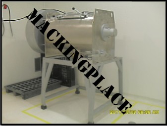 Mezclador LODIGE de acero inoxidable capacidad 150 kilos con vlvula de descargue