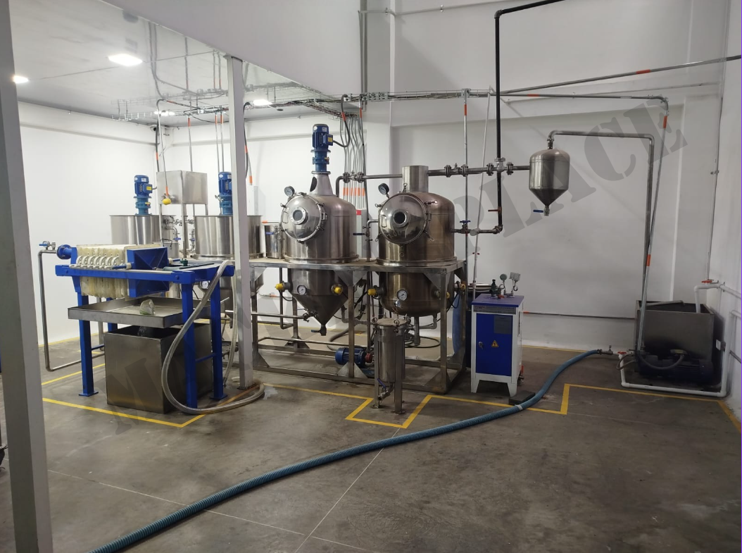 Línea de Producción y Refinación de Aceite Vegetal